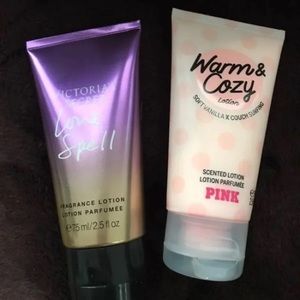 2 Victoria’s Secret lotions